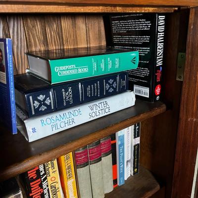 Book Shelf #1 Novels, 3 full shelves