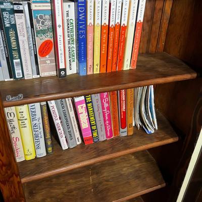Book Shelf #2 Novels, 3 full shelves