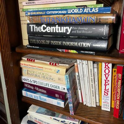 Last 3 Shelves, Travel, Reference, Self Help etc. 