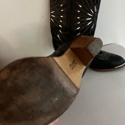 Ladies DINGO Black Cowboy Boots