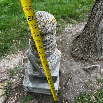 YARD - 24" Concrete Yard Art Pagoda  