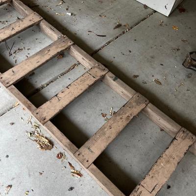 GARAGE -- Rustic Ladder 