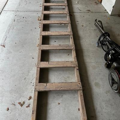 GARAGE -- Rustic Ladder 