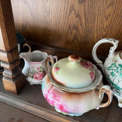 GARAGE --All the Mixed Lot of Fine China, Porcelain & Glass Leftovers. LOT