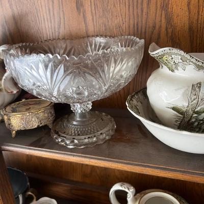 GARAGE --All the Mixed Lot of Fine China, Porcelain & Glass Leftovers. LOT