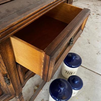 GARAGE --Fruit Wood China Cabinet 