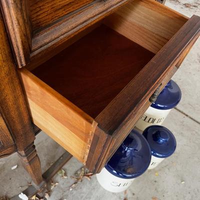 GARAGE --Fruit Wood China Cabinet 