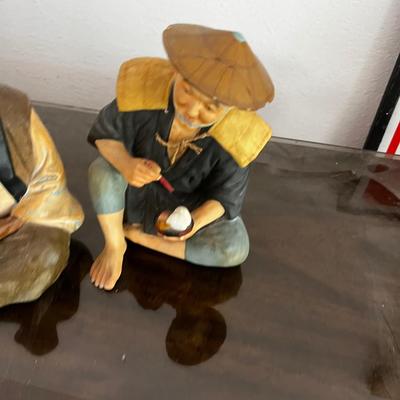 GARAGE -- Asian Art Figurines (3)  