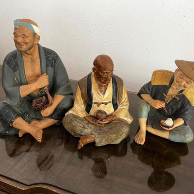 GARAGE -- Asian Art Figurines (3)  