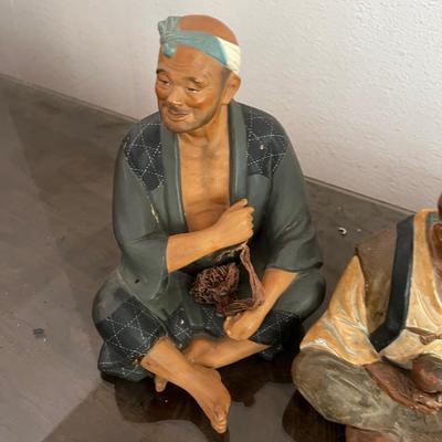 GARAGE -- Asian Art Figurines (3)  
