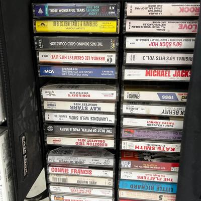 GARAGE -- 4 Boxes of CASSETTE Tapes COUNTRY WESTERN