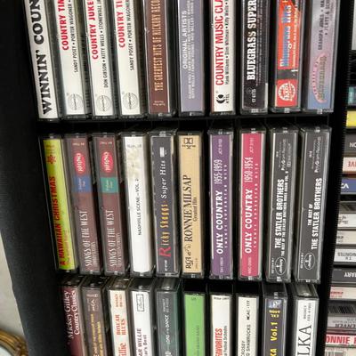 GARAGE -- 4 Boxes of CASSETTE Tapes COUNTRY WESTERN