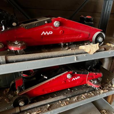 GARAGE -- 2 - 2 Ton Hydraulic Floor Jack  