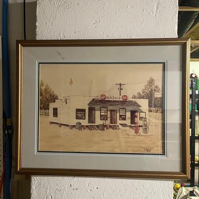 Signed, Matted & Framed Art by Jimmy Reeves (S-MG)