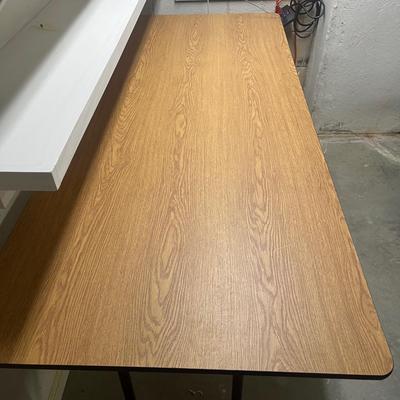 Two Padded Chairs & Folding Table (S-MG)