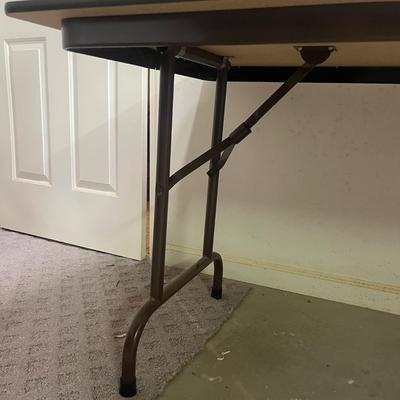 Two Padded Chairs & Folding Table (S-MG)
