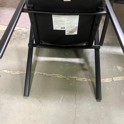 Two Padded Chairs & Folding Table (S-MG)