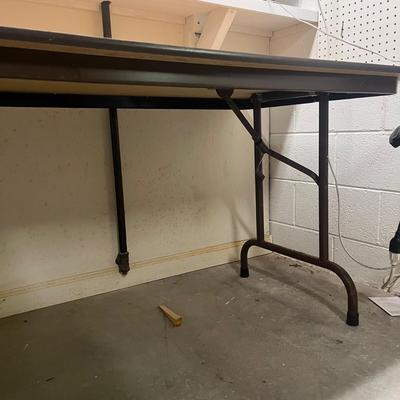 Two Padded Chairs & Folding Table (S-MG)