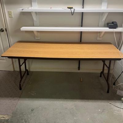 Two Padded Chairs & Folding Table (S-MG)