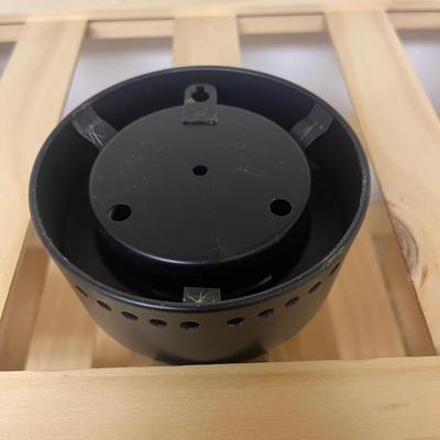 Two Wooden Wine Racks & Thermometer/Humidity Gauge (B1-MG)