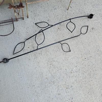 Shepards Hooks and Other Metal Yard Art (G-DW)