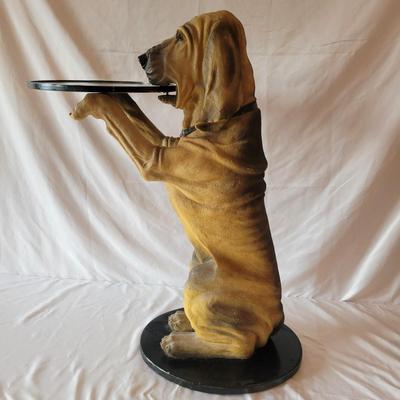 Bombay Company Hound Dog Serving Statue (D-DW)