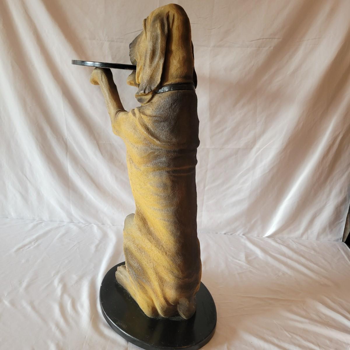 Bombay Company Hound Dog Serving Statue D DW EstateSales
