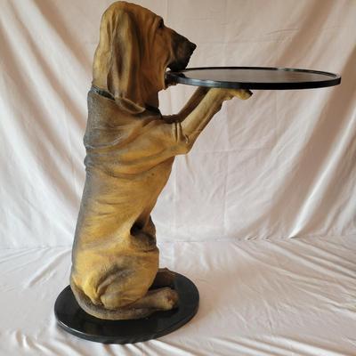 Bombay Company Hound Dog Serving Statue (D-DW)