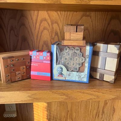 Wooden Brain Teasers & More (D2-MG)