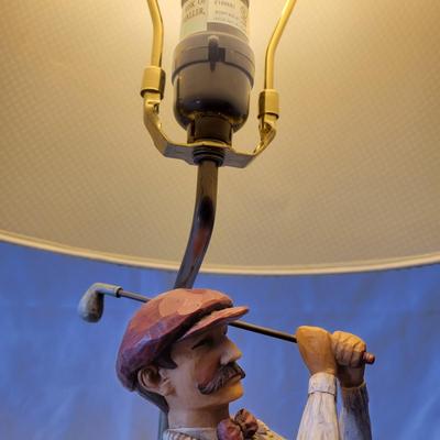 Jim Shore Golfer Table Lamp (D-DW)