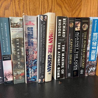 Books on Famous Battles & More (D2-MG)