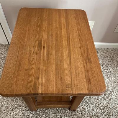Solid Wood Chair & Side Table (D2-MG)