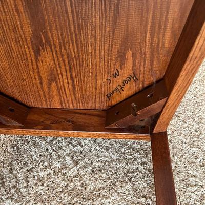 Solid Wood Chair & Side Table (D2-MG)