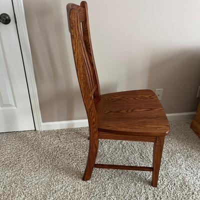 Solid Wood Chair & Side Table (D2-MG)