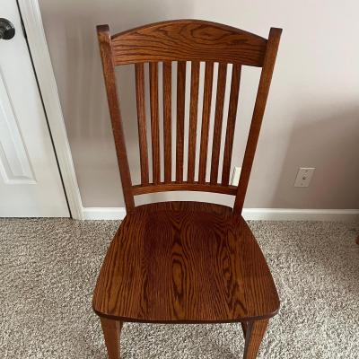 Solid Wood Chair & Side Table (D2-MG)