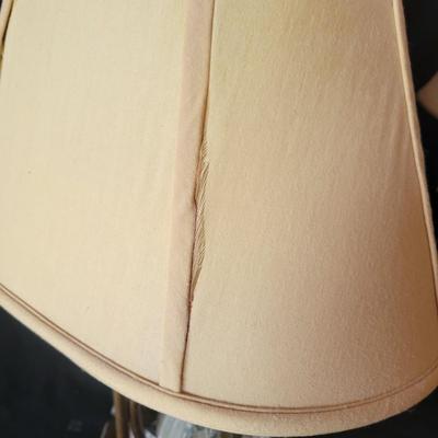 A Pair of Metal Parrot Lamps (D-DW)