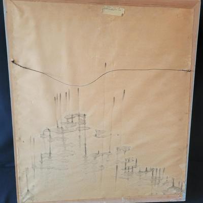 Pencil Signed and Numered Lithograph by Guy Cambier (DR-DW)