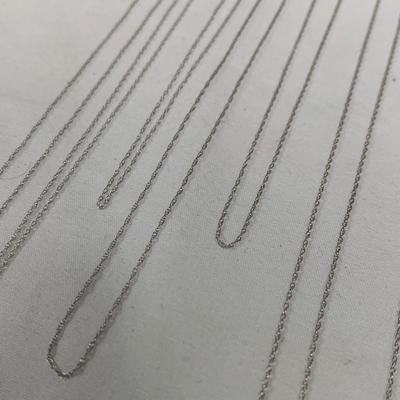 10K White & Yellow Gold Necklace Chains (B3-HS)