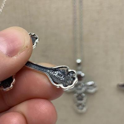 Turquoise Cross Pendants on 14K & 925 (B3-HS)