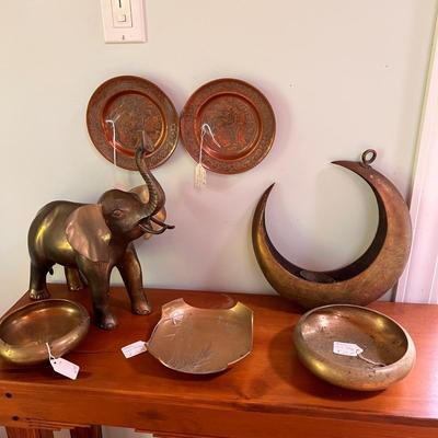 Antique Vintage Brass Copper Lot