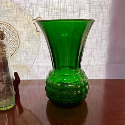 Vintage Colored Decorative Glass Lot