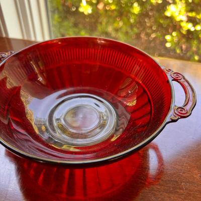 Large Lot Vintage Colored Glass