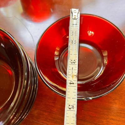 Large Lot Vintage Colored Glass