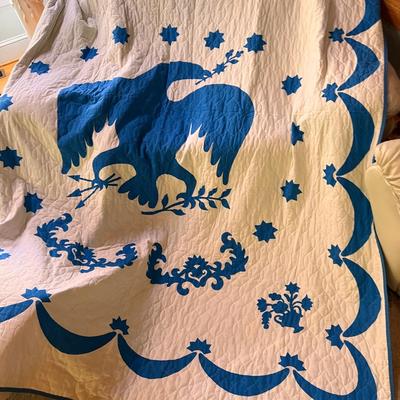 Large Lot Blankets Quilts