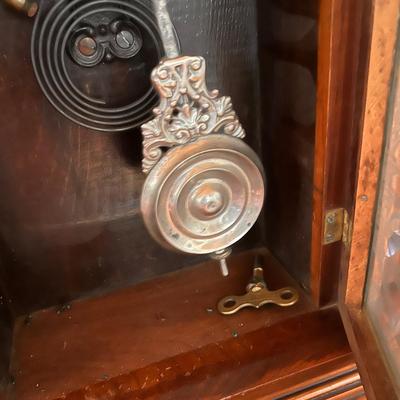 Antique Vintage Decor Lot - Chairs, Clock, Table