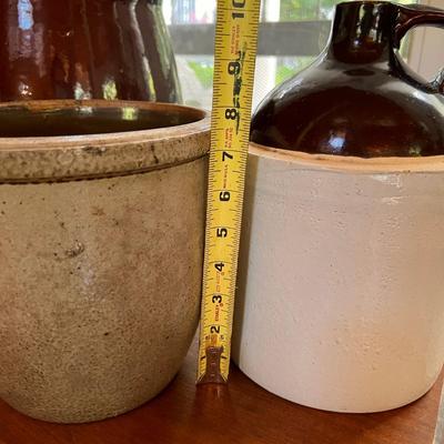 Vintage Crock Pottery Lot