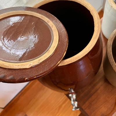 Vintage Crock Pottery Lot
