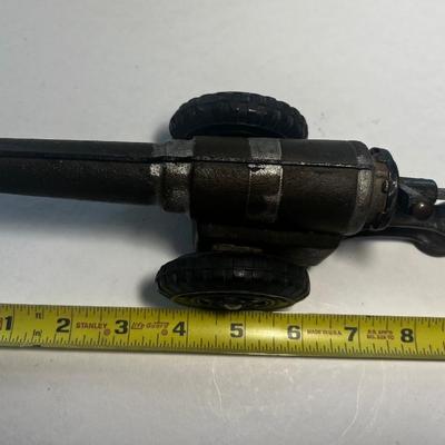 Vintage Cast Iron Cannon