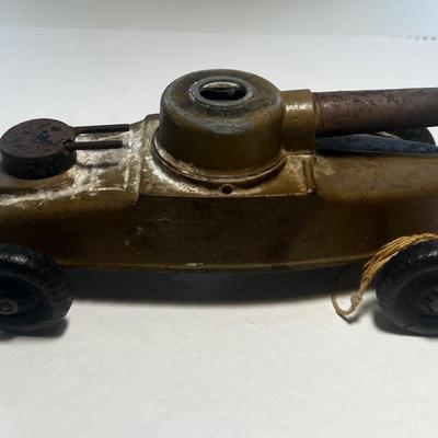 1945 CONESTOGA CO. BIG BANG CANNON 5T-MOTOR TANK TOY