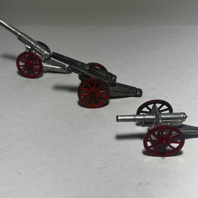 Three Barclay Cannons